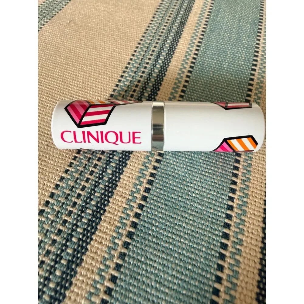 NEW Clinique Pop Lip Colour + Primer Rouge Intense + Base in 14 Plum Pop